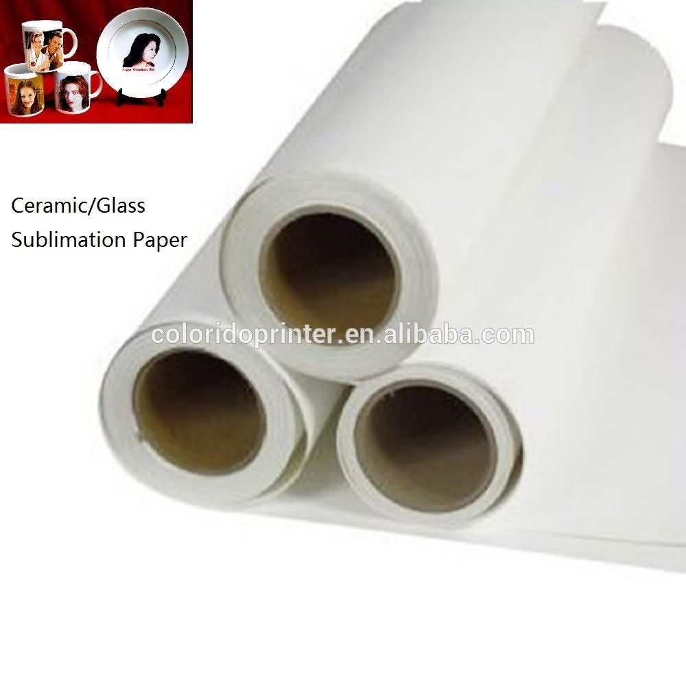 factory wholesale good quality 100g ceramic decal transfer paper sublimation paper a4 a3 size to Sevilla Factories