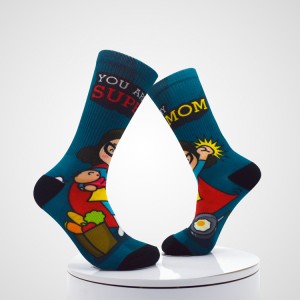 Мужские спортивные носки с цифровой печатью на заказ, мужские футбольные сублимационные носки с логотипом на заказ