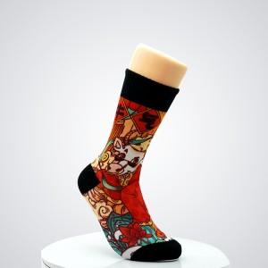 2021 Anime Socks Cartoon Sox Calcetines Mujer Socken Chaussettes Corap Happy Socks Men Colorful Marvel Socks