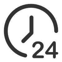 24-hour online service