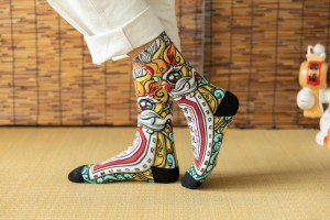 Quality Inspection for China Custom 360 Digital Printing Socks Men′s Novelty Casual Dress Sublimation Blank Socks