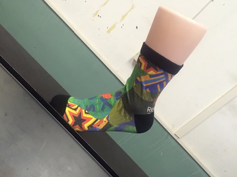 Excellent quality for 3D socks digital custom print socks,360 digital printer to Slovenia Factory