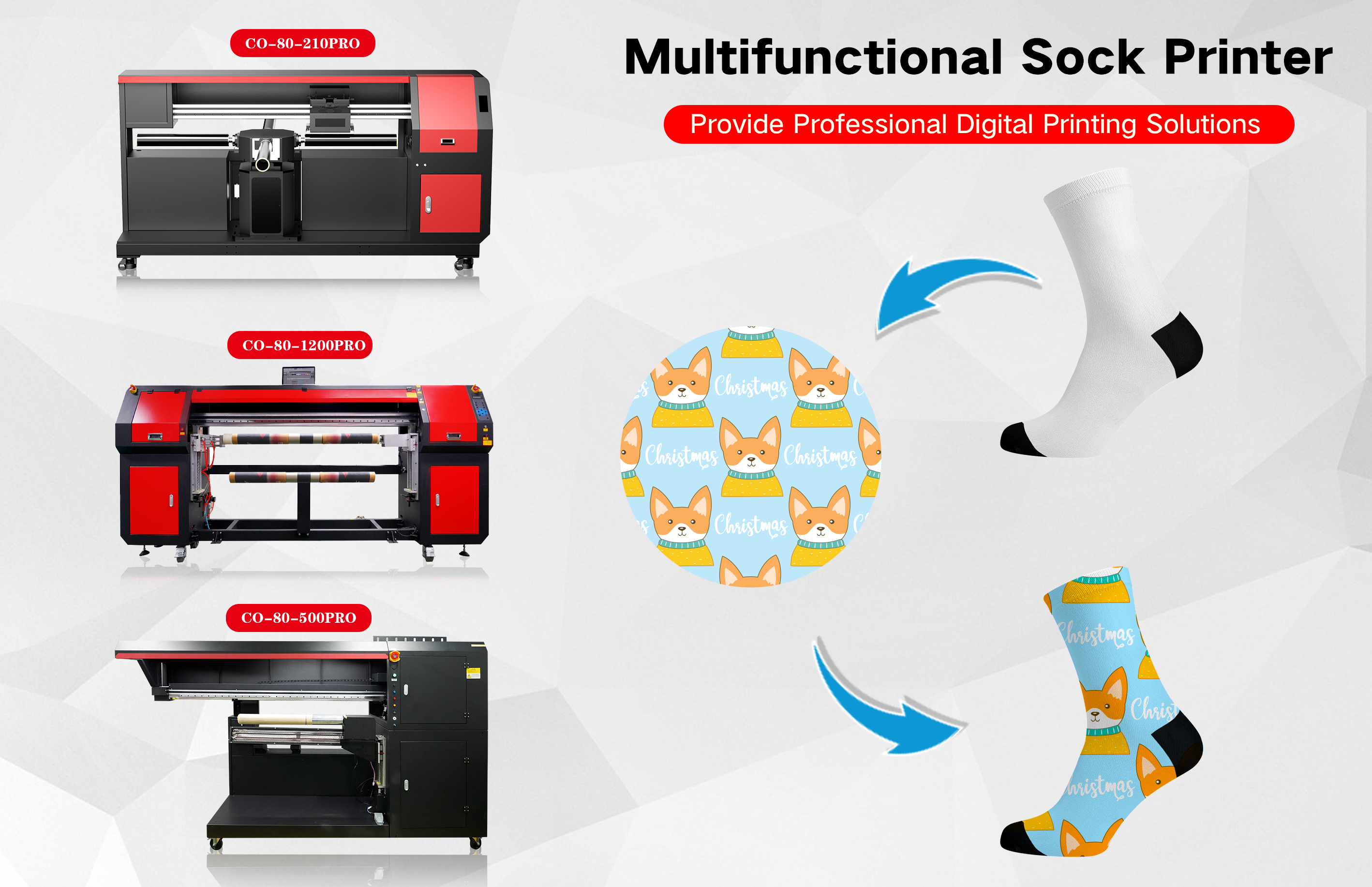 Multifunctional Sock Printer