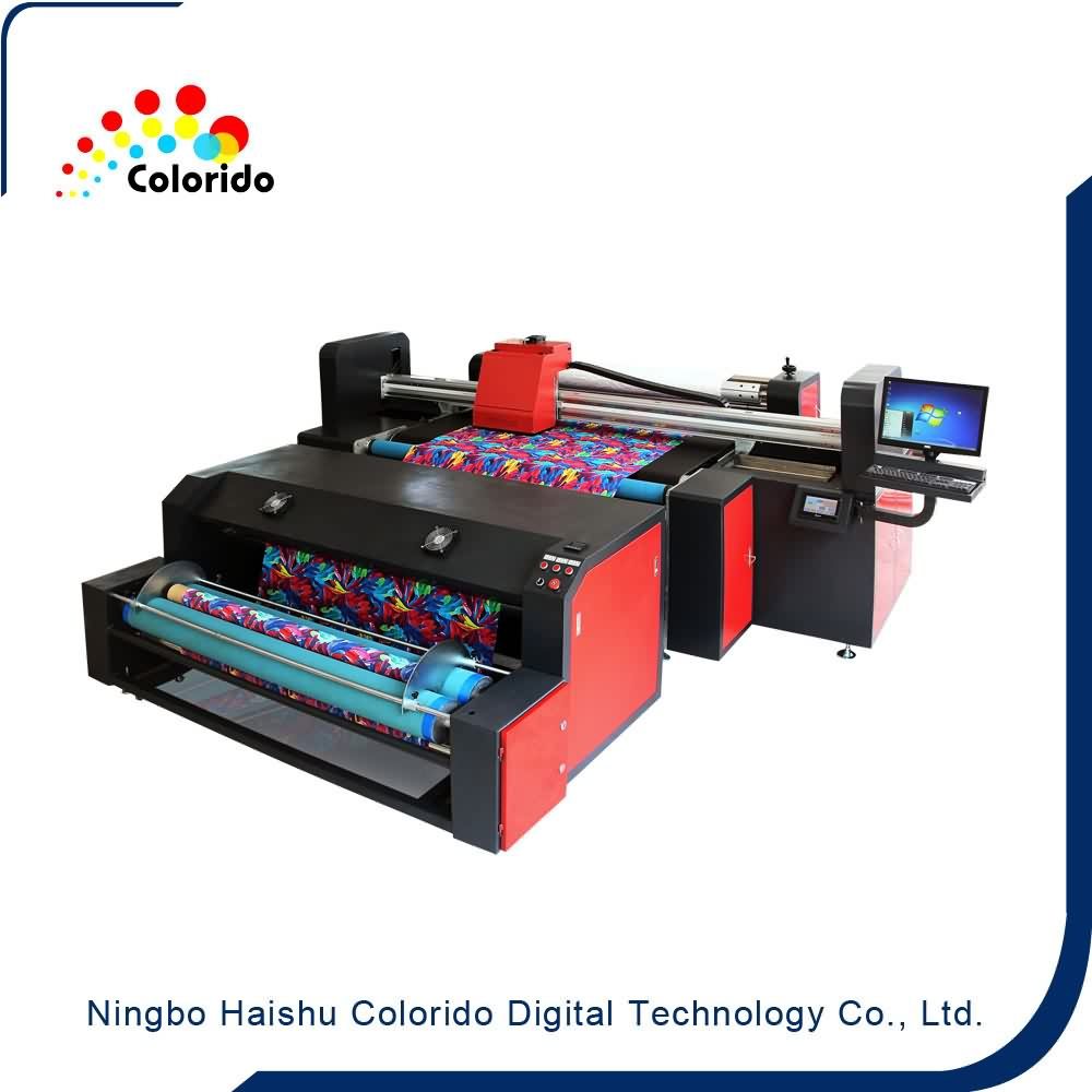 Automatic Belt Conveyor Textile inkjet printer for rolling fabric printing