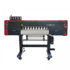 2022 init nga pagbaligya digital DTF Printer PET film heat transfer printer Tshirt printing machine nga adunay shaking powder machine
