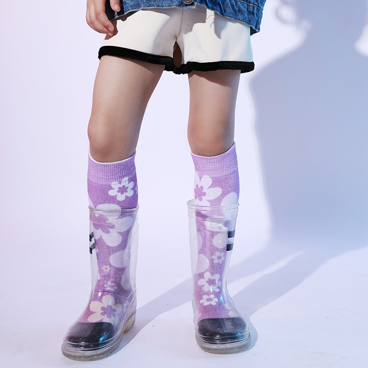 3D Young Girls Tube Socks Knee High, Socks Kids Girls Featured Image