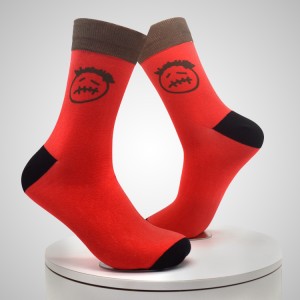 Stocainnean clò-bhualaidh didseatach clò-bhuailte 3d Spandex Custom Ankle Socks