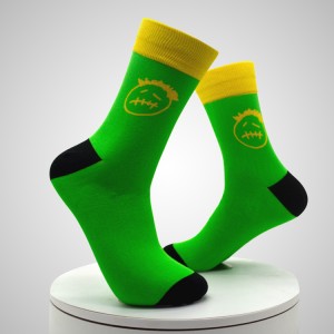 Sublimation Man And Woman Printing Socks Cheap Custom Printed Socks