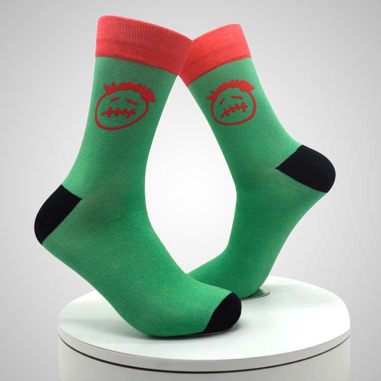 360 Degree Seamless Custom Wholesale Digital 3d Printing Socks Featured Image