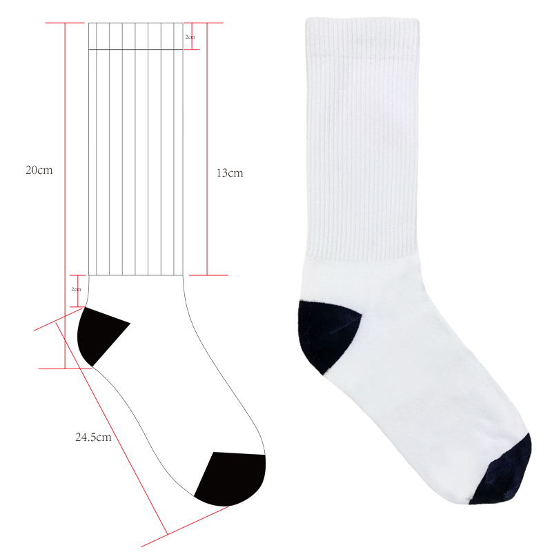 BLANK  SOCKS(Cotton Socks For Sport) Featured Image