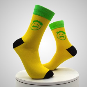 Sublimation Man And Woman Printing Socks Cheap Custom Printed Socks